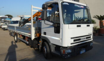 IVECO EUROCARGO 80E18 CON GRU + CASS FISSO pieno