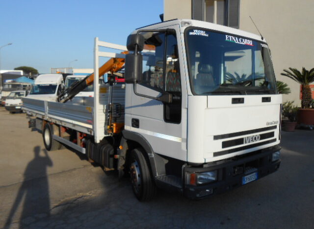IVECO EUROCARGO 80E18 CON GRU + CASS FISSO pieno