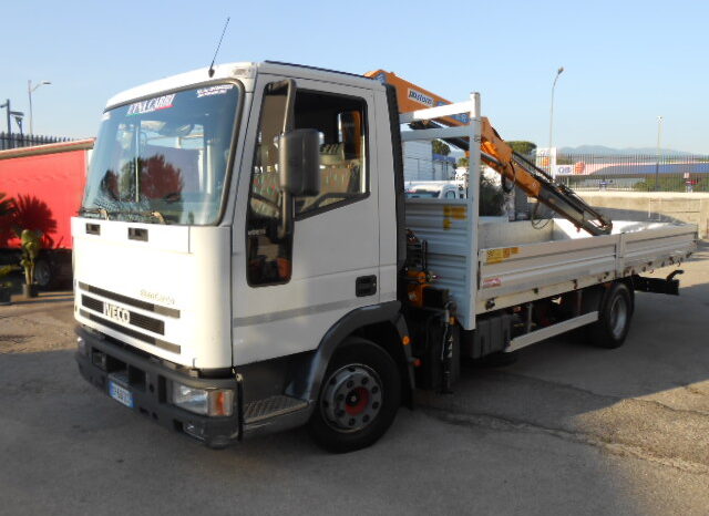 IVECO EUROCARGO 80E18 CON GRU + CASS FISSO pieno